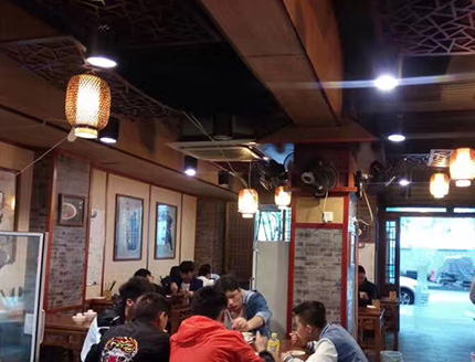 上海学员面食开店